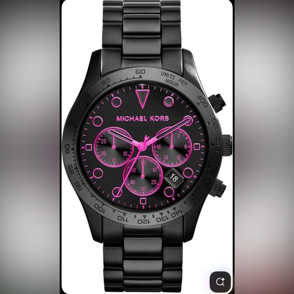 Michael Kors Layton Chronograph Black Dial Watch MK6082